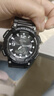 卡西歐（CASIO） 男表女表卡西歐手表男女情侶表學(xué)生時(shí)尚運動(dòng)表太陽(yáng)能雙顯電子表 太陽(yáng)能表：AQ-S810W-1A黑騎士 曬單實(shí)拍圖