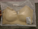 貓人山茶花無(wú)痕內衣女士10A抑菌無(wú)鋼圈文胸粉底液聚攏上托薄款胸罩 曬單實(shí)拍圖