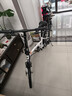 大行（DAHON）折疊自行車(chē)20英寸超輕6速通勤折疊單車(chē)HAT061 白色 曬單實(shí)拍圖