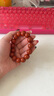 石玥珠寶精品13-14mm涼山南紅瑪瑙手串本命年轉運珠手鏈男女士款禮物 曬單實(shí)拍圖