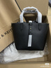 CHARLES&KEITH25秋新品簡(jiǎn)約通勤手提水桶包菜籃子包生日禮物CK2-10151518 Black黑色 S 曬單實(shí)拍圖