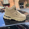 回力男鞋馬丁靴2025秋冬季新款工裝運動(dòng)鞋子男休閑厚底高幫鞋 卡其色 42 曬單實(shí)拍圖
