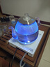 益茶福全自動(dòng)上水電熱水壺茶臺燒水壺飲水燒水一體機玻璃底部上水單壺茶幾煮茶壺保溫泡茶壺開(kāi)水壺煲水壺 1L 藍光玻璃套裝316鋼 曬單實(shí)拍圖