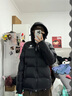 駱駝（CAMEL）戶(hù)外羽絨服男女同款情侶加厚保暖面包服 A35WR28002 幻影黑 XS 曬單實(shí)拍圖