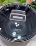 美的（Midea）電火鍋 IH飛快沸騰火鍋專用鍋分體可拆洗家用電磁加熱多功能鍋4.5L電煮鍋3分鐘速熱HGE22BY06 曬單實(shí)拍圖