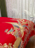RIK SMITS奢華婚慶十件套大紅全棉龍鳳繡花婚嫁喜被結婚 龍翔鳳瑞(四件套） 1.8 床單款 （被套200*230cm） 曬單實(shí)拍圖