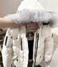 Moose Knuckles【秋冬新品】3Q JACKET 女士鵝絨毛領(lǐng)羽絨服 米白色 S 曬單實(shí)拍圖