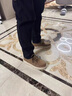 奧康高幫男鞋秋冬休閑皮鞋男2025新款男士板鞋男加絨鞋子男休閑工裝鞋 棕色 41 【標準運動(dòng)鞋碼】 曬單實(shí)拍圖