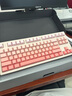 腹靈（FL·ESPORTS）MK870-有線(xiàn)/藍牙/2.4G三模機械鍵盤(pán) 彼岸櫻-粉黛側刻鍵帽-BOX紅軸 RGB燈光 曬單實(shí)拍圖