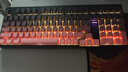 邁從（MCHOSE） G98 V2客制化機械鍵盤(pán)gasket結構三模2.4G/有線(xiàn)/藍牙hifi全鍵熱插拔電競游戲辦公電腦平板 G98 V2 黑莓粉-烈焰橙軸 曬單實(shí)拍圖