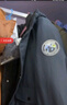 羅蒙（ROMON）短款連帽羽絨服男2024秋冬新款百搭休閑時尚加厚保暖羽絨外套 藏青色 2XL 185 (建議145-160斤) 曬單實拍圖