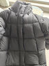坦博爾羽絨服女中長款時尚休閑百搭保暖加厚連帽面包服530780D黑色160 曬單實拍圖