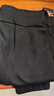 婧麒（JOYNCLEON）孕婦褲春秋外穿小個(gè)子運動(dòng)長(cháng)褲休閑束腳衛褲孕婦  黑 XL Jyk80749 曬單實(shí)拍圖