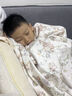 ELLE BABY嬰兒豆豆毯寶寶秋冬抱被水晶絨恒溫蓄熱A類(lèi)防靜電無(wú)熒光 下午茶 130g 曬單實(shí)拍圖