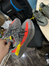 阿迪達(dá)斯Yeezy350夏日透氣男鞋灰橙椰子休閑鞋GW1229 38.5 曬單實(shí)拍圖