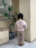 迪士尼（Disney）女童秋冬套裝1一5歲兒童洋氣衣服3小童加絨韓版女寶寶衛衣兩件套4 卡其色 110cm 曬單實(shí)拍圖