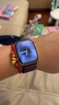 Apple/蘋(píng)果 Watch Series 10 智能手表GPS款42毫米玫瑰金色鋁金屬表殼梅子色回環(huán)式運動(dòng)表帶MX1X3CH/B 曬單實(shí)拍圖