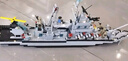 尚韻航空母艦樂(lè )高積木玩具兒童拼裝軍事模型男孩女孩生日禮物6-8-12歲 曬單實(shí)拍圖