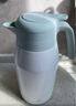 膳魔師（THERMOS） 保溫壺家用大容量辦公熱水瓶暖壺2L男女不銹鋼真空水壺 THS/THX THS-2000清新白綠 2L 曬單實(shí)拍圖