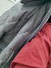 鴨鴨（YAYA）韓版輕薄羽絨服女款冬季2025新款拼接小個(gè)子菱格時(shí)尚鴨絨外套XH 灰色 M 160/84A 曬單實(shí)拍圖