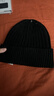 優(yōu)衣庫男裝女裝HEATTECH針織帽子毛線(xiàn)帽防寒保暖25秋冬新款478303 09 黑色 45 cm 曬單實(shí)拍圖
