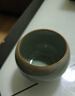 尚言坊 嚴選汝窯冰花主人杯單茶杯單個(gè)陶瓷品茗杯功夫茶杯送禮禮盒裝 【禮盒裝】冰花羅漢杯100ml 曬單實(shí)拍圖