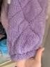 莫代爾珊瑚絨睡衣女冬三層夾棉可外穿加厚加絨學(xué)生宿舍法蘭絨家居服套裝 紫羅蘭三層夾棉螞蟻絨J011 L 女【105-120斤】 曬單實(shí)拍圖