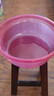 加大加厚洗臉盆家用大號洗菜盆洗衣盆學(xué)生宿舍洗襪子內(nèi)褲收納盆子 紫紅色【大號】加厚摔不爛 加厚摔不爛 曬單實拍圖