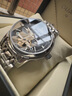 冠琴（GUANQIN）手表男機械表瑞士品質(zhì)防水夜光全自動(dòng)多功能雙日歷高檔商務(wù)男表 黑色鈦金屬 終生保 41mm 曬單實(shí)拍圖