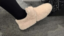 百麗踏時(shí)尚女鞋內增高毛毛鞋加絨瑪麗珍鞋勃肯鞋女秋冬季厚底舒適女鞋子 卡其色升級版 37 標準碼 曬單實(shí)拍圖