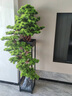 PRUY仿真迎客松客廳辦公室假樹(shù)酒店門(mén)口綠植裝飾羅漢松開(kāi)業(yè)禮品擺件 綠L（左）1.7米高 曬單實(shí)拍圖