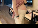 ARTFULMOM英國孕婦褲子春秋外穿孕婦闊腿褲直筒低腰孕期褲子秋冬加絨孕婦裝 杏色 XL 曬單實(shí)拍圖