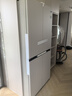 美的（Midea）首創(chuàng  )45cm超薄嵌入餐邊柜家用客廳冰箱左餐右廚大容量底部散熱十字四開(kāi)門(mén)國家補貼BCD-427WUSGPZM 曬單實(shí)拍圖