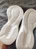 安踏逸塵丨女鞋運動(dòng)鞋厚底減震跑步鞋秋季透氣網(wǎng)面休閑鞋女士慢跑鞋子 【漫波】象牙白/淺霧灰-3 37.5 (235mm) 曬單實(shí)拍圖