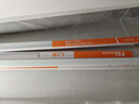 FSL佛山照明T8分體LED燈管支架配件單管平蓋空支架1.2米 曬單實(shí)拍圖