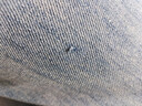 真維斯（Jeanswest）復古藍闊腿牛仔褲女款秋冬新款高腰垂感直筒寬松小個(gè)子拖地褲子女 復古藍長(cháng)褲 L 曬單實(shí)拍圖