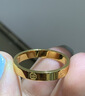 老凰祥工藝 金包銀戒指 米字鉆戒 金包銀 輕奢款節日送女朋友禮物 復古一字戒指 港碼15 曬單實(shí)拍圖