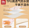 愛(ài)貝迪拉（AIBEDILA）嬰兒口水巾純棉圍嘴360度旋轉寶寶用品口水兜新生兒防水圍兜4條裝 曬單實(shí)拍圖