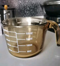 希樂(lè )扣Cilock玻璃量杯帶刻度手柄廚房耐高溫烘焙打蛋杯熱牛奶專(zhuān)用杯子 1000ml 曬單實(shí)拍圖