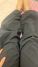 森馬（Semir）[商場同款]休閑褲女闊腿褲潮2025春季松緊腰工裝褲101125127016A 曬單實(shí)拍圖