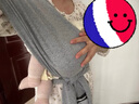 paparhein寶寶背帶嬰兒背巾多功能新生兒初生背袋西爾斯橫抱式彈力背巾 深麻灰色 曬單實(shí)拍圖