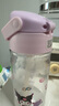 膳魔師（THERMOS）兒童水杯線條小狗上學(xué)便攜吸管杯杯套提手幼兒園暢吸小學(xué)生杯BBSD 曬單實(shí)拍圖