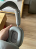 愛(ài)國者（aigo）藍牙耳機頭戴式主動(dòng)降噪舒適佩戴音樂(lè )游戲運動(dòng)適用于蘋(píng)果小米手機電腦 WH300星際銀 曬單實(shí)拍圖