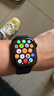Apple/蘋(píng)果 Watch S11 智能手表GPS款46毫米亮黑色鋁金屬表殼黑色運動(dòng)型表帶M/L MEVH4CH/B 曬單實(shí)拍圖