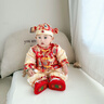 寶寶周歲禮服男女寶百天生日抓周套裝國風(fēng)唐裝冬款加厚棉服拜年服 冬款(紅色大龍夾棉套裝) 加厚 送帽子+襪子+流蘇 80 建議身高72-80體重19-22斤 曬單實(shí)拍圖