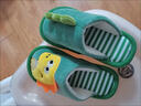 何健弓兒童棉拖鞋男女童秋冬新款防滑寶寶卡通恐龍保暖毛拖鞋軟底家居鞋 兒童棉拖鞋【深綠色恐龍 】 32 -33碼（內長(cháng)19.5cm）腳胖建議拍大一碼 曬單實(shí)拍圖