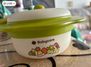 babycare兒童餐具新生兒禮盒高檔幼兒園寶寶禮物注水保溫輔食碗吃飯7件套 曬單實(shí)拍圖
