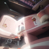 車(chē)鞍 汽車(chē)坐墊卡通皮革汽車(chē)座套全包四季通用座椅套墊免拆洗 糖果熊全皮-冰莓粉-豪華版(五座) 五座全車(chē)-留言車(chē)型 曬單實(shí)拍圖