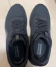 斯凱奇（Skechers）男鞋秋季撞色漸變跑步鞋時(shí)尚休閑運動(dòng)鞋894220 全黑色/BBK 40 曬單實(shí)拍圖
