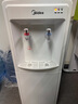 美的（Midea）飲水機【國家補貼】家用上置式桶裝水立式飲水一體機辦公室 多重防干燒大儲物柜飲水器上水燒水 溫熱型 MYR718S-X 曬單實(shí)拍圖